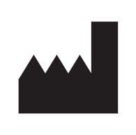 Ein schwarzes, stilisiertes Fabrik-Symbol auf weißem Hintergrund. Es ist das internationale Standard-Symbol für den „Hersteller“ eines Medizinprodukts. Neben diesem Icon steht die Adresse der trackle GmbH, um den gesetzlich verantwortlichen Hersteller des Produkts auszuweisen.
