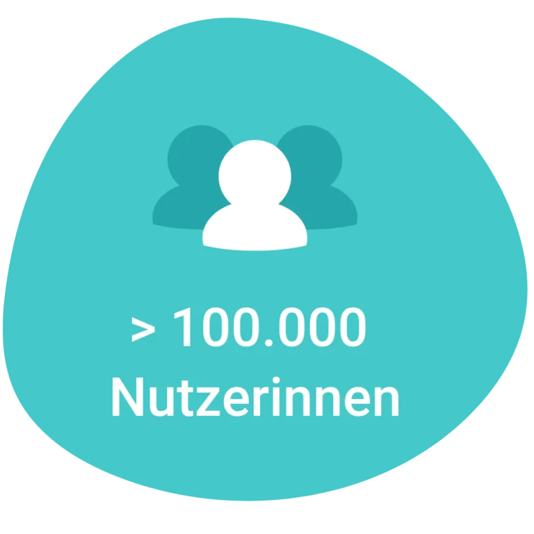 Über 100.000 Nutzerinnen
